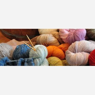 Dyed Silk Yarn